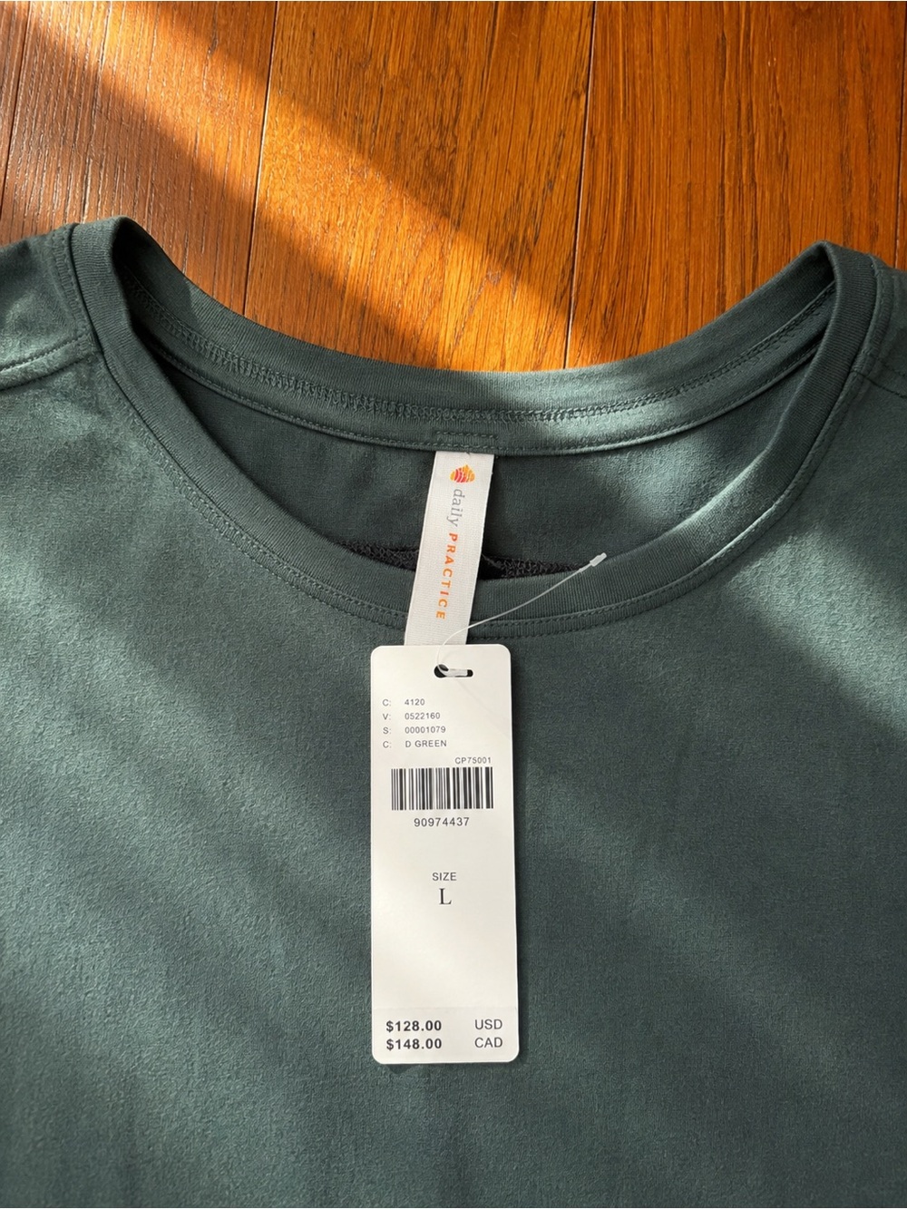 Daily Practice by Anthropologie Solid Set Mini Dress Sz L NWT - Picture 3 of 5